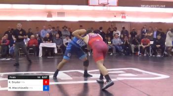 97 kg Final - Kyle Snyder, Titan Mercury Wrestling Club/NLWC vs Michael Macchiavello, Titan Mercury Wrestling Club/WOLFPACK