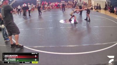 75 lbs Round 4 (8 Team) - Bo Strader, Florida Scorpions vs Jace Beaston, West Virginia Wild