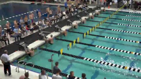 Purdue Invite, Men 100 Back C Final