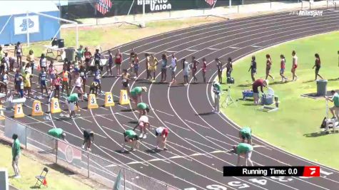 Youth Girls' 100m, Prelims 1 - Age 15-16