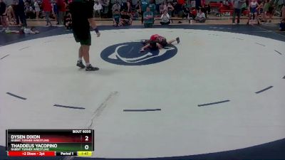 77 lbs Semifinal - Dysen Dixon, Rabbit Turner Wrestling vs Thaddeus Yacopino, Rabbit Turner Wrestling