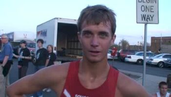 Tommy Schmitz Post Race- USATF Mile Road Championships.