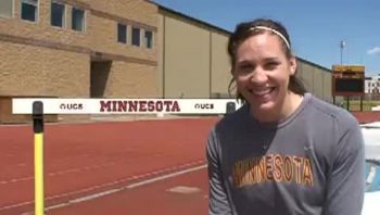 Liz Roehrig, University of Minnesota Heptathlete