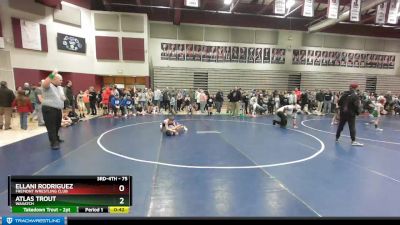 75 lbs Quarterfinal - Atlas Trout, Wasatch vs Ellani Rodriguez, Fremont Wrestling Club