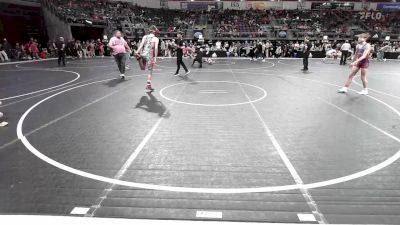 120 lbs Consi Of 4 - Kendrin VanBeek, Legends Of Gold vs Levi Rose, Webb City Youth Wrestling