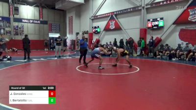 138 lbs Round Of 32 - Joseph Gonzales, Sanger vs Isaiah Bertalotto, Turlock