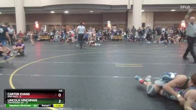 125 lbs Round 1 (6 Team) - Carter Evans, Ohio Gold vs Lincoln Hinchman, Contenders WA