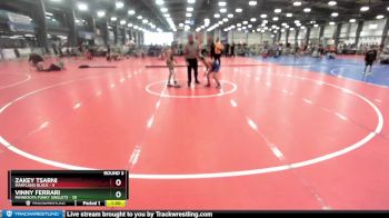 88 lbs Rd# 3 12:00pm Friday - Vinny Ferrari, Minnesota Funky Singlets vs Zakey Tsarni, Maryland BLACK