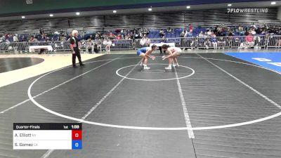 139 lbs Quarterfinal - Alessandra Elliott, NY vs Savannah Gomez, CA