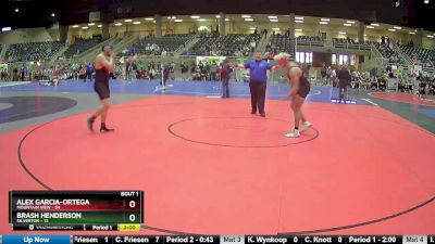 222 lbs Round 1 (4 Team) - Alex Garcia-ortega, Mountain View vs Brash Henderson, Silverton