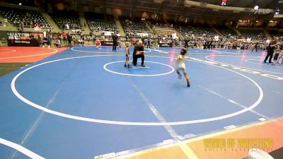 37 lbs 3rd Place - Isaiah Meza, Savage House Wrestling Club vs Ryker Carr, U-Town Hammers