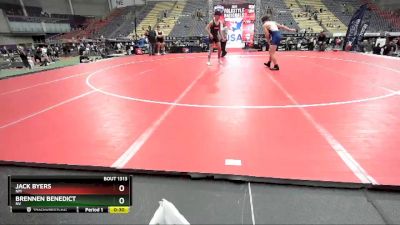 160 lbs Cons. Round 3 - Brennen Benedict, NV vs Jack Byers, NM