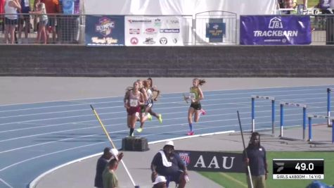 Youth Girls' 4x800m Relay Championship, Finals 1 - Age 13-14