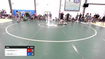 43 kg Consi Of 4 - Tanner Catrabone, KD6 vs John Woodall, Doughboy