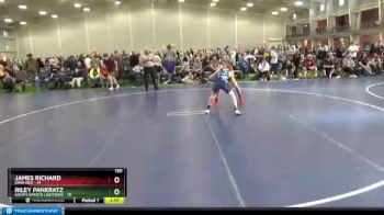 130 lbs Round 3 (6 Team) - Riley Pankratz, South Dakota Lightning vs James Richard, Iowa Red