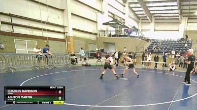 110 lbs 3rd Place Match - Charles Davidson, Utah vs Ashton Martin, Alaska