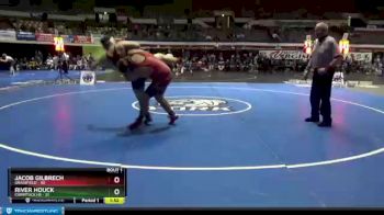 285 lbs Finals (2 Team) - Jacob Gilbrech, Grassfield vs River Houck, Currituck HS