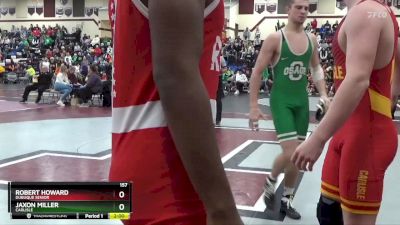 157 lbs Round 1 - Jaxon Miller, Carlisle vs Robert Howard, Dubuque Senior