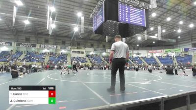 100 lbs Final - Tatum Garcia, Severance Middle School vs Jax Quintana, Adams City