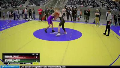 130 lbs Cons. Semi - Gabriel Obrist, North Medford Youth Wrestling vs Bridger Haider, Salem Elite Mat Club