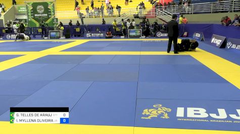 GRAZIELLE TELLES DE ARAUJO vs ISABELLA MYLLENA OLIVEIRA DE S. 2024 Brasileiro Jiu-Jitsu IBJJF