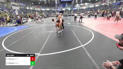 100 lbs Consi Of 8 #2 - Erik Garcia, Centauri Middle School vs Parker Spitzer, Montezuma-Cortez Middle School