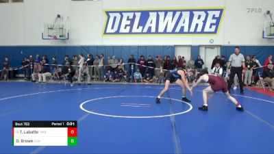 126 lbs Cons. Round 1 - TJ Labatte, Timberlane vs Derrick Brown, Eastern View