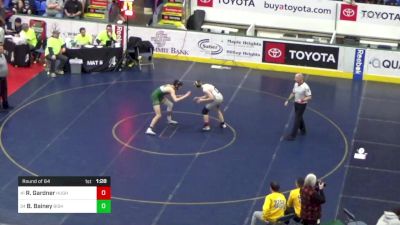 157 lbs Round Of 64 - Royce Gardner, Hughesville vs Bentley Bainey, Bishop McCort