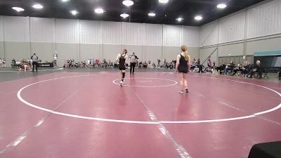 90 lbs Rr Rnd 3 - Emmie Evans, Sisters On The Mat Purple vs Lyric Golden, Sisters On The Mat Pink