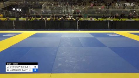 JAMES CHRISTOPHER CLEMMONS vs GABRIEL MATOS DOS SANTOS 2024 Pan Jiu Jitsu IBJJF Championship