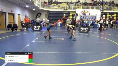 90 lbs Final - Amari Jenkins, Rambler W.C. vs Cole Buffler, Steller Trained