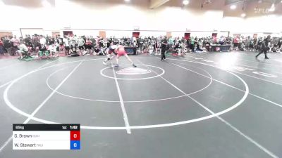 65 kg Rnd Of 128 - Gabriel Brown, Idaho vs Will Stewart, Fruita Wildcat Wrestling