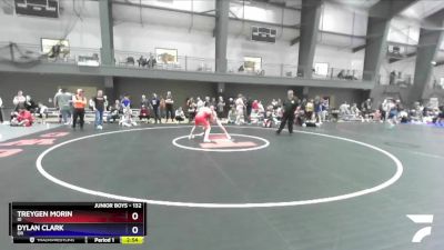 132 lbs Cons. Semi - Treygen Morin, ID vs Dylan Clark, OR