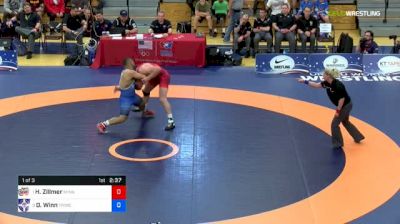 92 kg 1 Of 3 - Hayden Zillmer, Minnesota Storm vs Deron Winn, Titan Mercury Wrestling Club