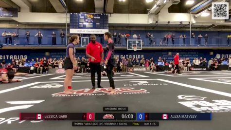 Jessica Garr vs Alexa Matveev 2024 ADCC Montreal Open