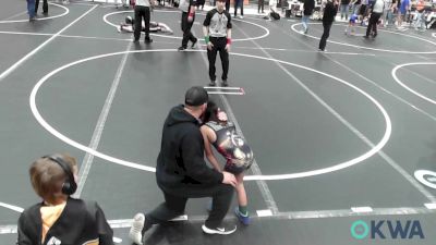 61 lbs 5th Place - Trenton Hall, Claremore Wrestling Club vs Aiden Crone, Mcalester Youth Wrestling