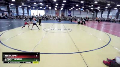 64 lbs Rd# 6- 9:00am Saturday Final Pool - Anthony Messina, M2TCNJ vs Ashtin Terry, Nebraska Elite