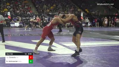 174 lbs Prelims - Jacob Covaciu, Indiana vs Neil Antrassian, Penn