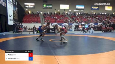 57 kg Cons 16 #1 - Luke Welch, Boilermaker RTC vs Jarrod Patterson, TMWC