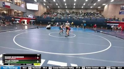 150 lbs Round 3 - Shane Bookbinder, Dripping Springs vs Tyler Parker, Prosper Rock Hill