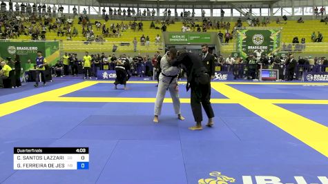 CRISTIANO SANTOS LAZZARINI vs GILSON FERREIRA DE JESUS 2024 Brasileiro Jiu-Jitsu IBJJF