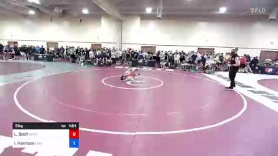 51 kg Cons 32 #2 - Lander Bosh, Sanderson Wrestling Academy vs Isaiah Harrison, Bear Cave Wrestling Club