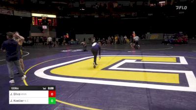 133 lbs Round Of 32 - Jake Gliva, Minnesota vs Jace Koelzer, N. Colorado