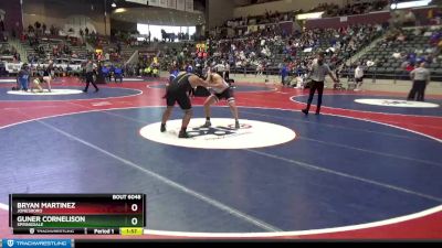 6A 215 lbs Quarterfinal - Bryan Martinez, Jonesboro vs Guner Cornelison, Springdale