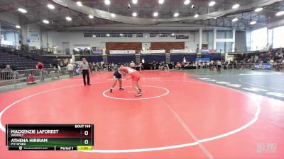 235 lbs Quarterfinal - Mackenzie Laforest, Waverly vs Athena Hiriram, Pittsford