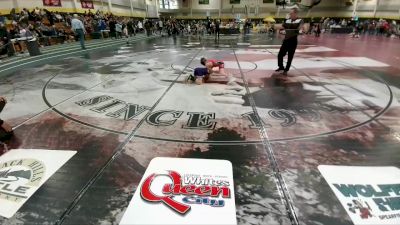 55 lbs Cons. Round 1 - Hunter McCarty, Touch Of Gold vs David Blair Michel, Fossil Wrestling