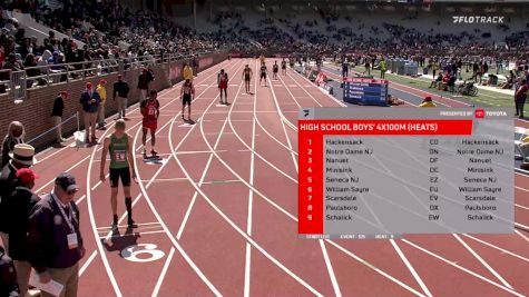 High School Boys' 4x100m Relay, Prelims 9
