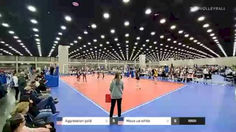 Aggression gold vs Mova ua white - 2022 JVA World Challenge presented by Nike - Expo Only