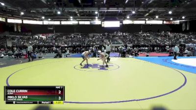 5A 126 lbs Quarterfinal - Miklo Silvas, Thunder Ridge vs Cole Currin, Kuna