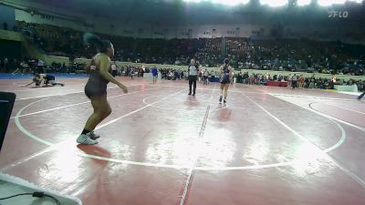 160 lbs Semifinal - Terrilan Banner, Union Girls JH vs Riley Samarripa, Harrah